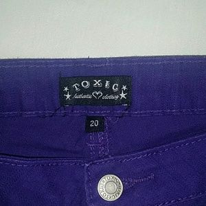 Toxic Selection purple jeans